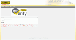 Desktop Screenshot of myverify.jbhunt.com