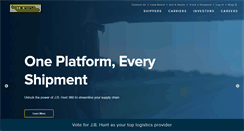 Desktop Screenshot of jbhunt.com