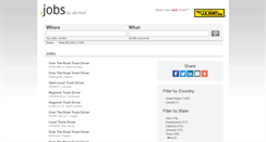 Desktop Screenshot of jobs.jbhunt.com