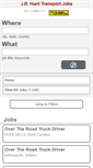 Mobile Screenshot of jobs.jbhunt.com